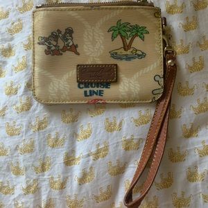 Dooney and Bourke Disney Cruise Line Clutch Pouch